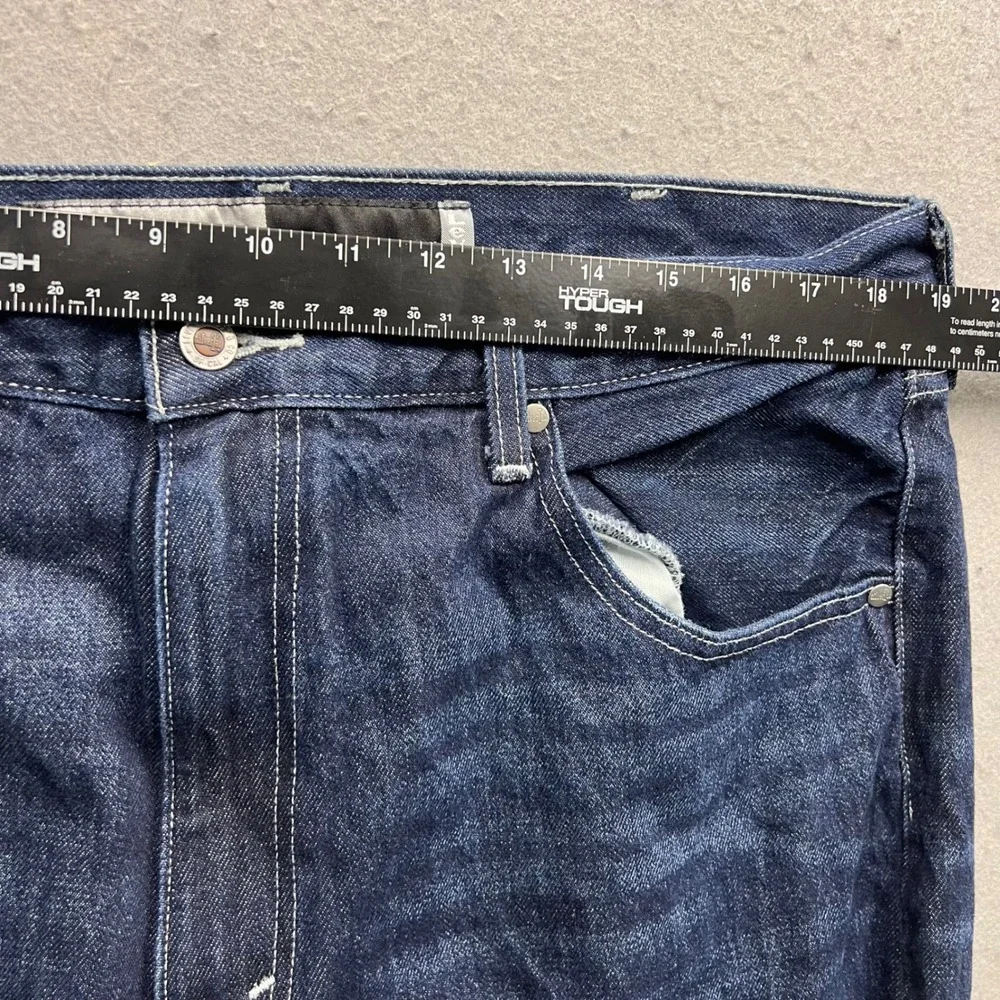 Levis SilverTab Straight Leg Jeans Mens 38x30 Dark Wash Blue Denim 1326